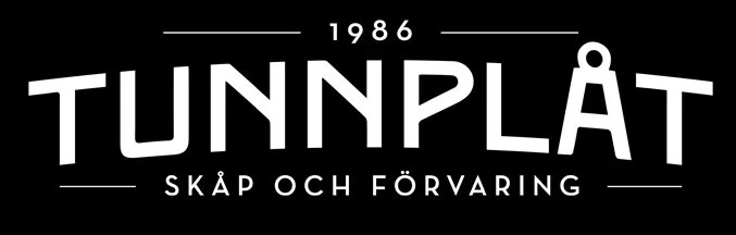 Gävle Tunnplåt – Logo svart smal
